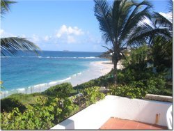 view of dawn's beach
