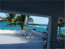 Large patio can handle 30 for a wedding
