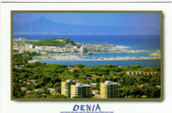 View  from Las Rotas to Denia