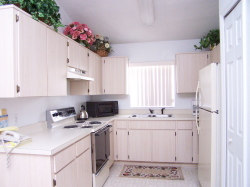 FULLY FITTED KITCHEN WITH MICROWAVE AND