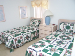 ONE OF TWO TWIN BEDROOMS WITH WALKING WA