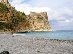 beach only 2 min drive from apartment