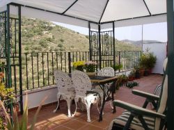 The upper terrace