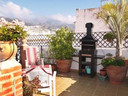 part of sun terrace with Grill