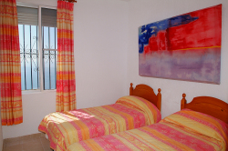 Twin room with sea view