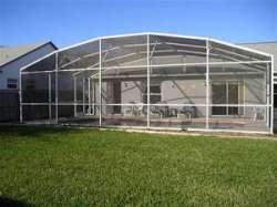 Pool and large fenced garden