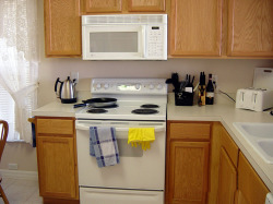 Kitchen/cooker area