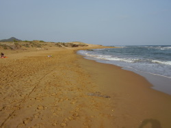 One of the many beaches nearby