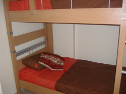 Bunk beds in second bedroom