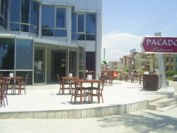 Cafe attached to the apartments
