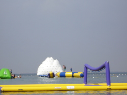 Inflateables in the Mar Menor