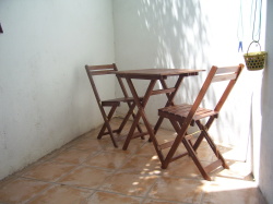 Patio table and chairs
