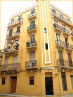 Building - we are on the left, ground fl