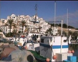 Moraira and fishing port