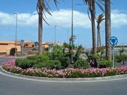 entrance to village