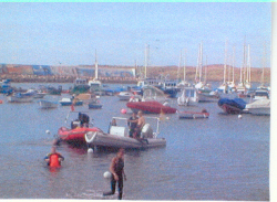 The harbour at Las Galletas