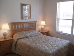 Master bedroom with ensuite bathroom and