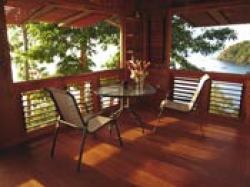 Dining on the deck