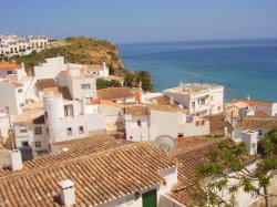 Rooftop view of Burgau
