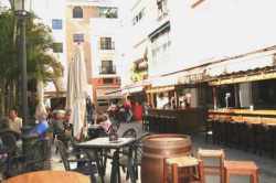 A popular night spot in the town