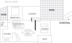 Top floor plan