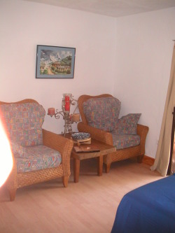 Comfortable seating area