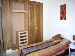 Fitted wardrobes in each bedroom and ent