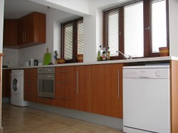 The stylish contemporary kitchen
