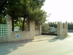 Main villa entrance