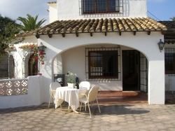 1 of the patio areas