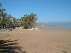 Main beach in Puerto de Mazarron