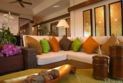 Relaxing tropical style living