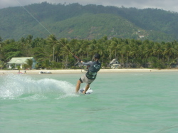 Kiteboarding in Xmas season