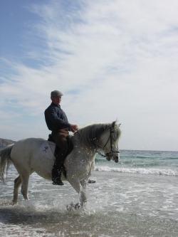 Riding in the Sea