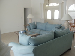 Sitting area in the great room.