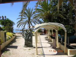 Beach Bar on Puerto Banus beach