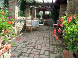 Enjoy a breakfast on the patio