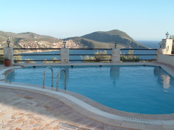 Pool scenic view
