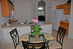 Breakfast dining area