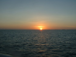 sunset on the Gulf of Mexico