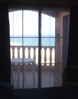 View from Bedroom 1 French Window