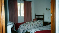 Twin-bedded room