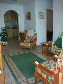 The lounge as viewed from the front door