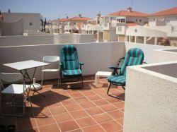 The solarium - you get all day sunshine!