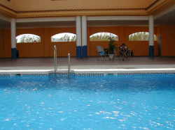 Pool area at Zahara Mar