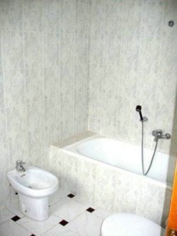 The bathroom
