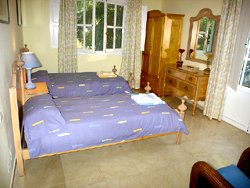 Our second bedroom is also very spacious