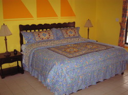 Master Bedroom with private bath.