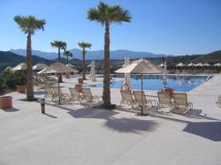 poolside at Valle del este hotel