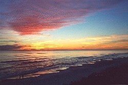 Sunset over Sunset Beach